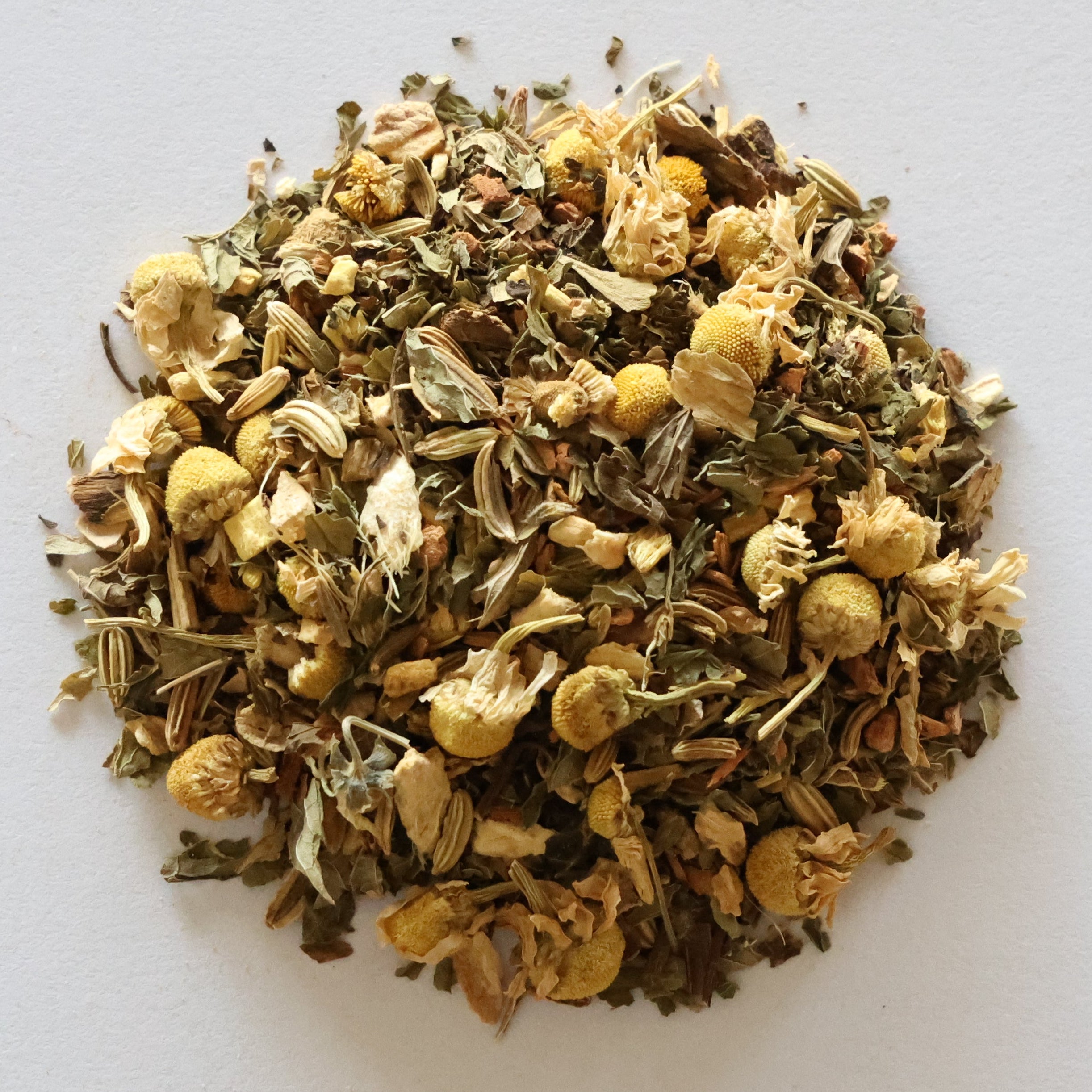 Calm Belly 🌿Organic Herbal Tea for After-Meal Comfort